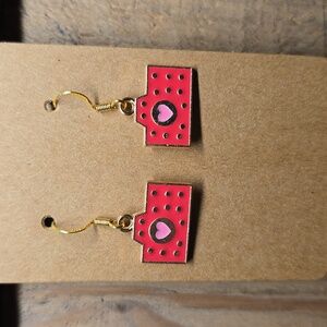 Valentine's Day Camera Earrings